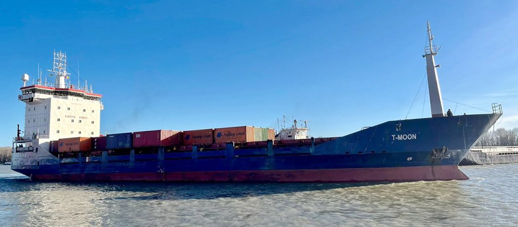 Между портами Измаил и Констанца запустили фидерный контейнеровоз
