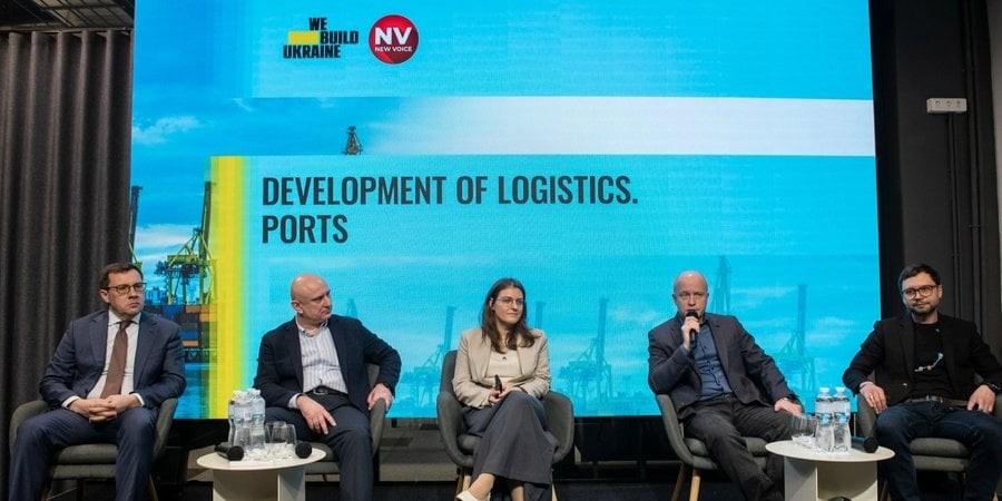 Why is it necessary to develop logistics infrastructure and how will it affect the Ukrainian economy