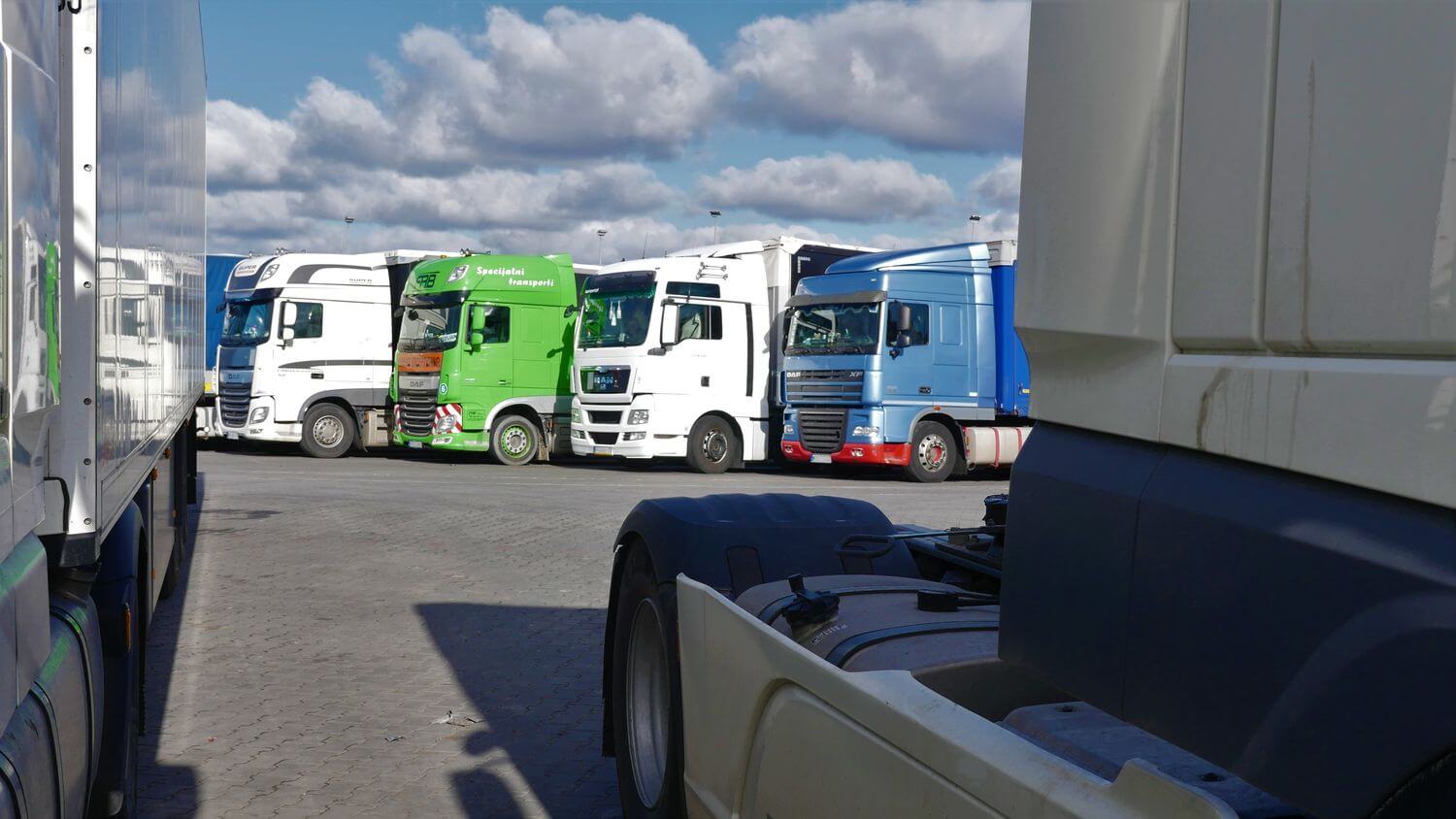 Another blow to road transport is the protest of the transporters' association