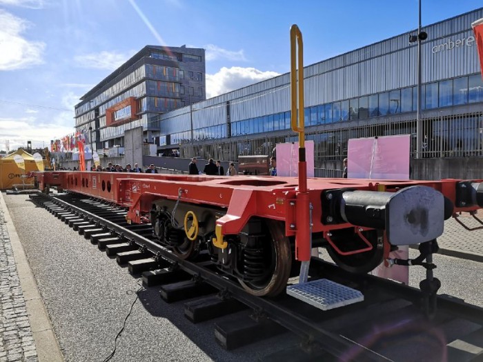 DB Cargo представил модульный грузовой вагон на выставке TRAKO 2021